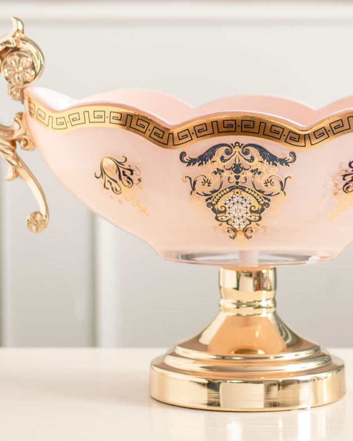 Peyman Ornamental Decorative Bowl - Magnolia White