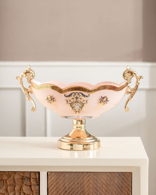 Peyman Ornamental Decorative Bowl - Magnolia White
